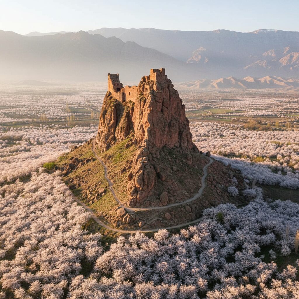 شکوفه‌های گیلاس الموت