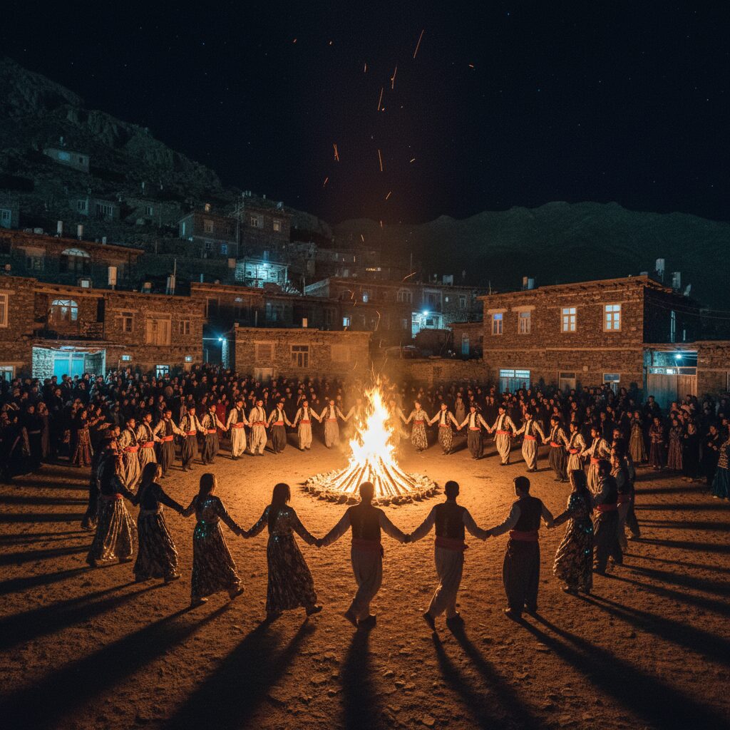 diversity of chaharshanbe suri celebration