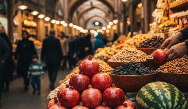 راهنمای کامل خرید شب یلدا در بازار تجریش