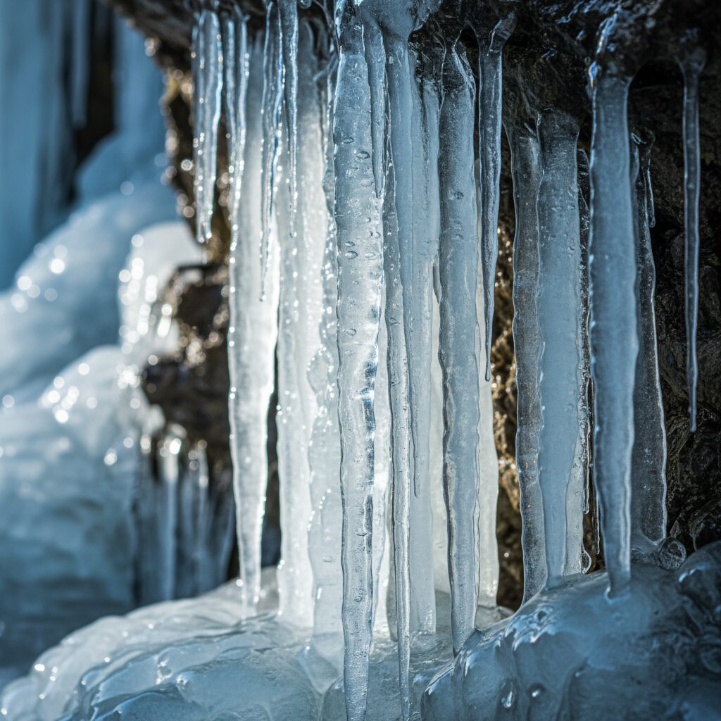 آبشار آب سفید الیگودرز زمستان | راهنمای بازدید عروس یخی 3 آبشار آب سفید الیگودرز زمستان