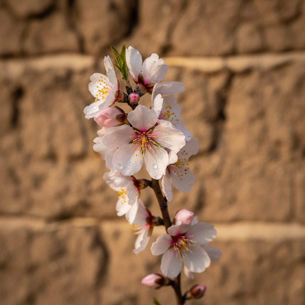 شکوفه‌های بادام فارس