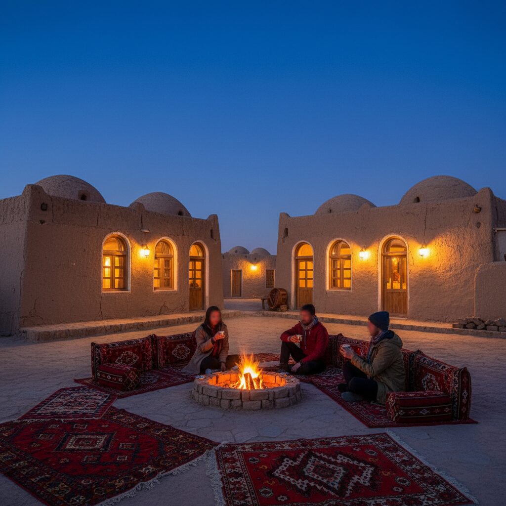 autumn trip to garmsar