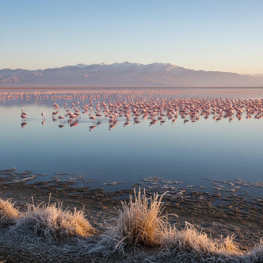 تالاب های بختگان و طشک: راهنمای کامل موقعیت و اهمیت 1 راهنمای سفر به تالاب های بختگان و طشک در زمستان