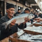راهنمای کامل خرید ماهی سفید شب عید از بازار ماهی فروشان رشت