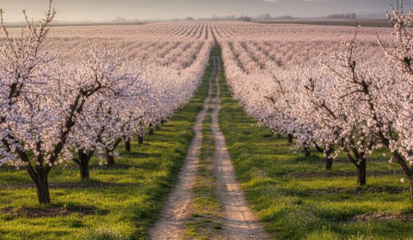 شکوفه های بادام فارس симфония بهاری در قلب ایران
