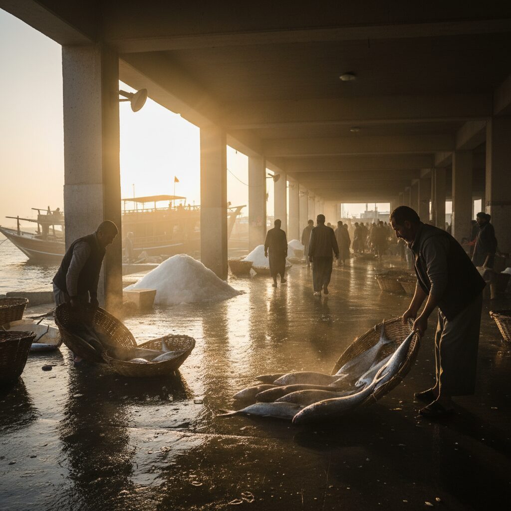 بازار ماهی بوشهر | آدرس، معرفی و قلب تپنده اقتصاد جنوب 1 بازار ماهی بوشهر