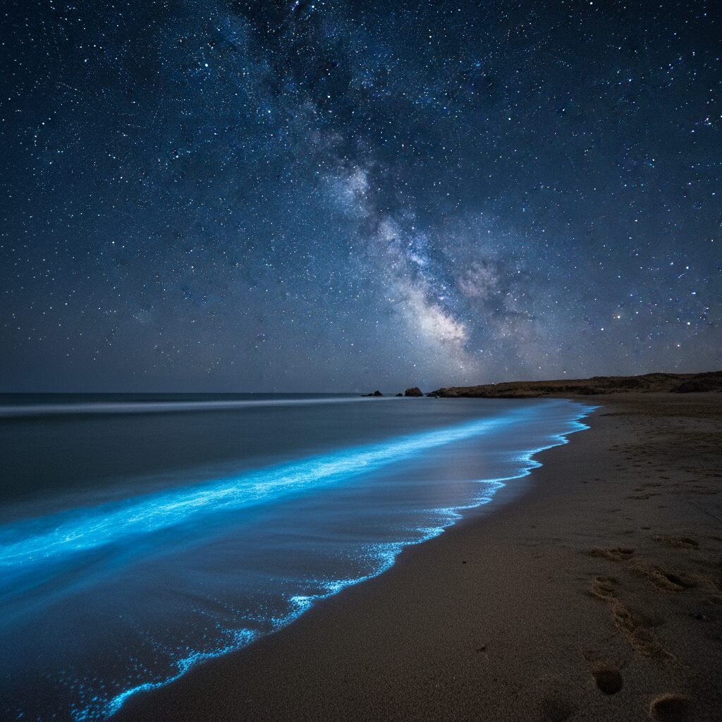 chabahar glowing beaches