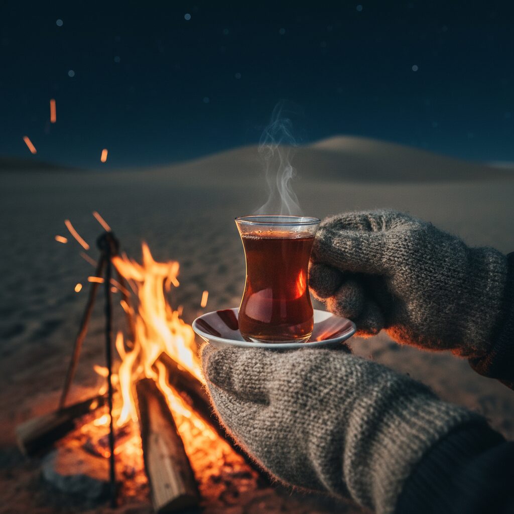 کویر در زمستان