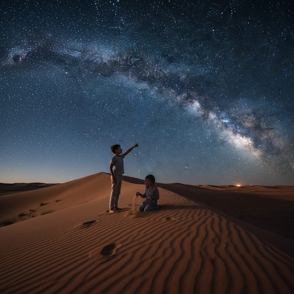 سفر به کویر با کودکان