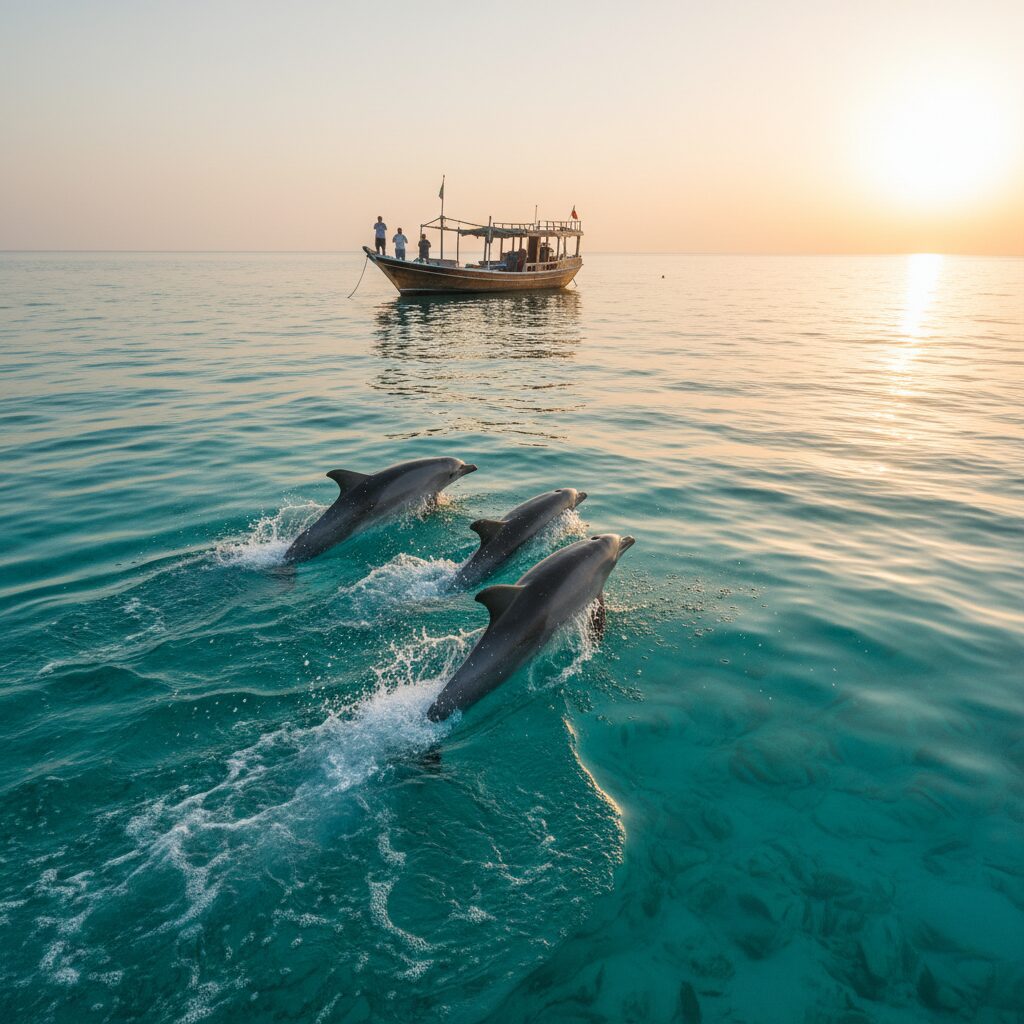 جزیره هنگام کجاست؟ راهنمای آشنایی با دلفینهای قشم 3 جزیره هنگام