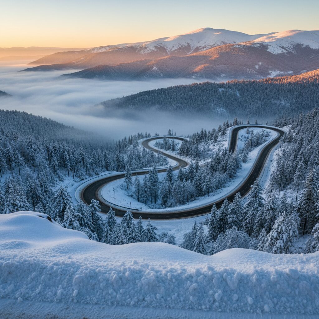 عکاسی در گردنه حیران برفی | راهنمای جامع عکاسان