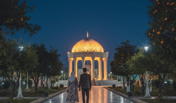 شیراز عاشقانه نقشه گنج زوج‌ها برای کشف مکان های رمانتیک