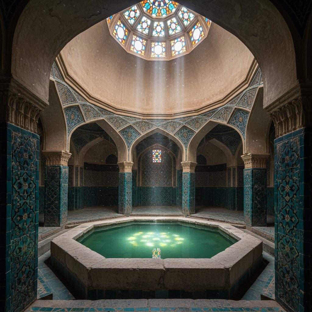 تاریخ حمام فین: از حمام سلطنتی صفوی تا قتل امیرکبیر 1 history of fin bathhouse