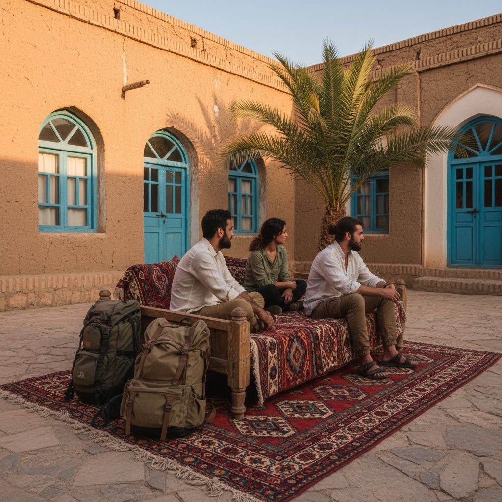 هاستل در قشم | راهنمای تجربه فرهنگی و اقامت ارزان 1 راهنمای کامل بهترین هاستل های قشم | اقامت ارزان و خاطرهانگیز