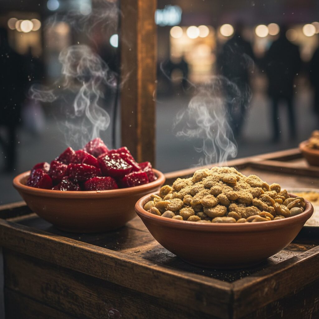 لبو و باقالی داغ در تهران