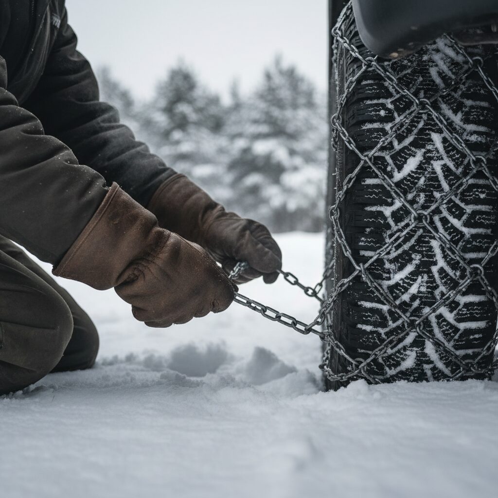 تجهیزات زمستانی خودرو برای سفر