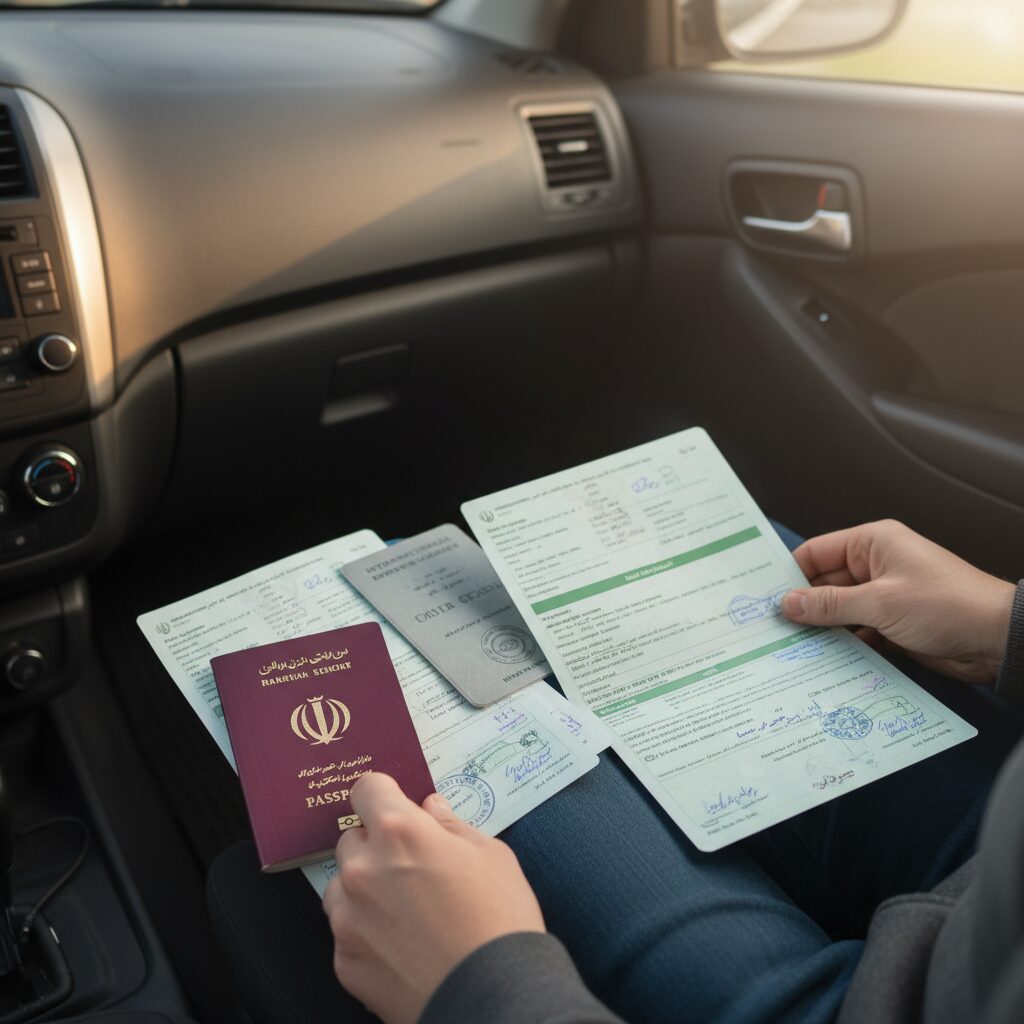 مدارک سفر به وان با ماشین شخصی