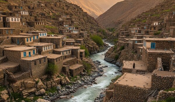 iranian stepped villages