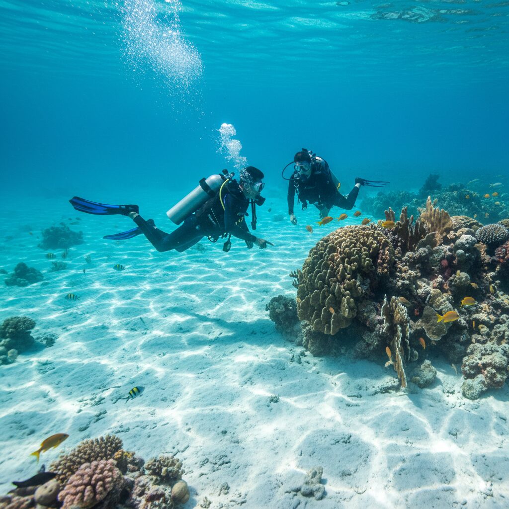 غواصی در کیش