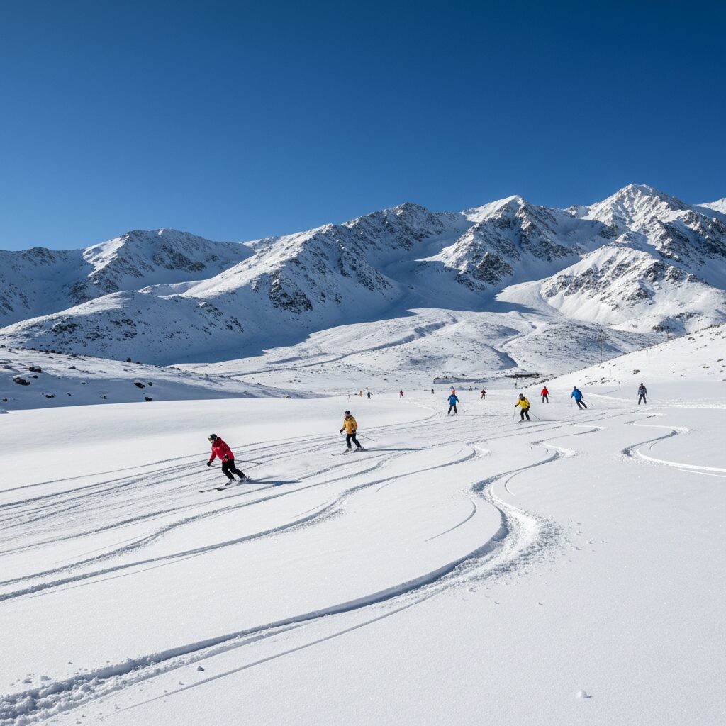 راهنمای جامع سفر به پیست اسکی کوهرنگ نگین برفی زاگرس