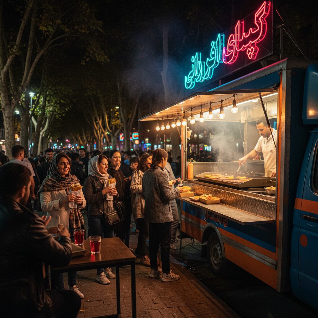 شکم گردی شبانه در شیراز: فتح بهترین فلافل‌ها و غذاهای خیابانی