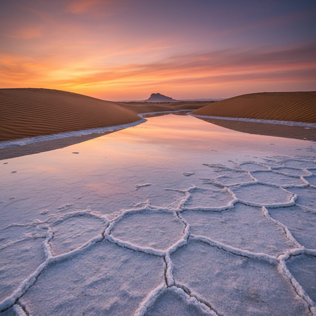دسترسی به کویر مصر و مرنجاب