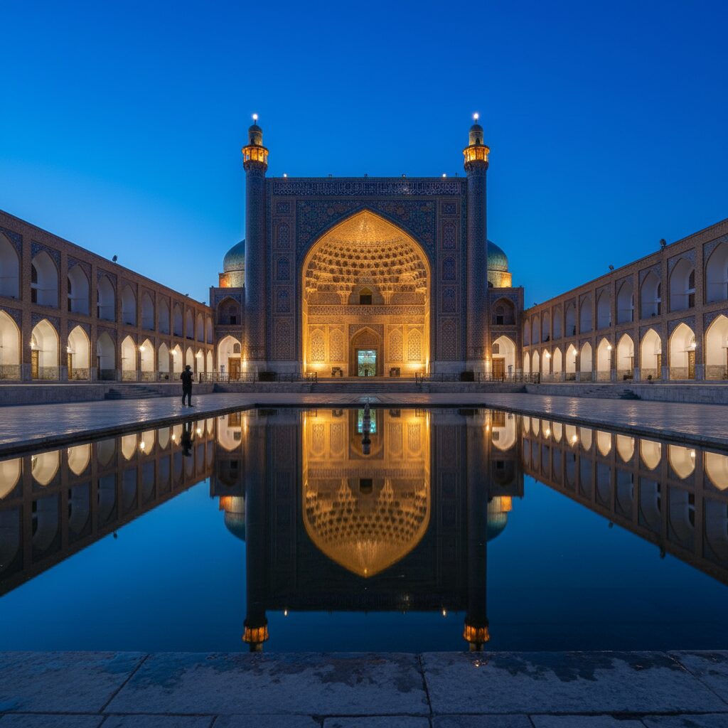 بهترین زمان عکاسی در میدان نقش جهان