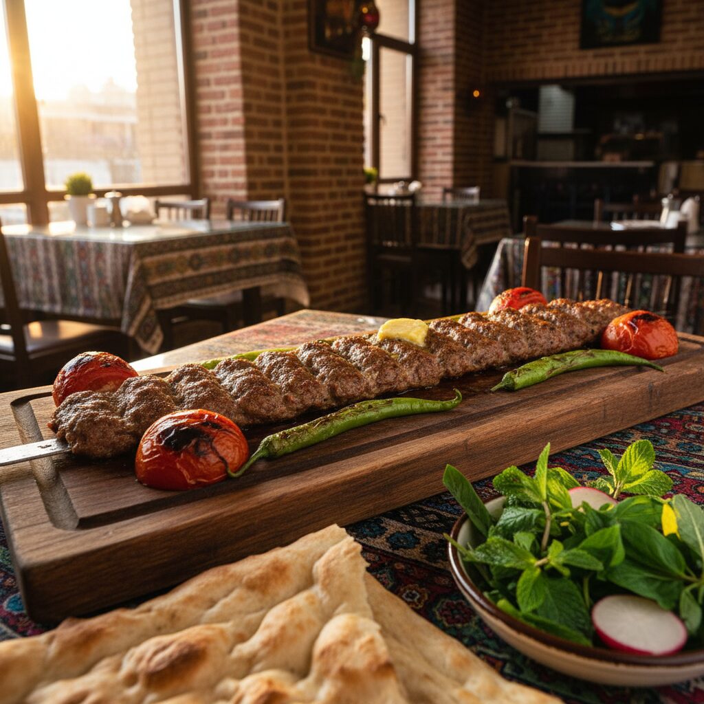 کباب بناب اصل | تشخیص، تفاوت با کوبیده و تاریخچه آن 1 راهنمای کامل کباب بناب اصل؛ بهترین رستوران های بناب کدامند؟