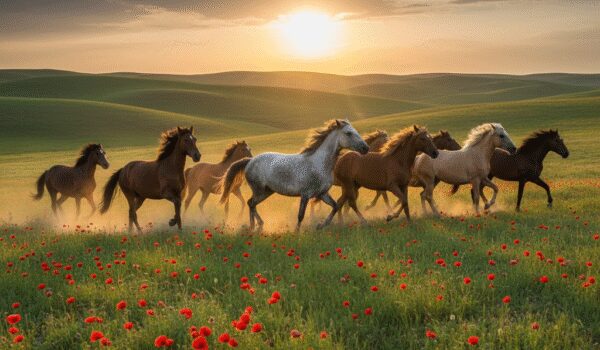 راهنمای جامع عکاسی از اسب های ترکمن صحرا | لوکیشن و بهترین زمان