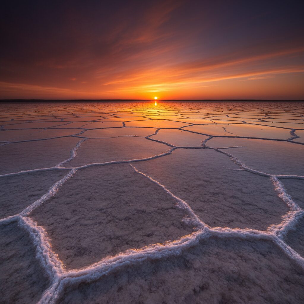 گنبد نمکی قم و دریاچه حوض سلطان سفری به سرزمین آینه‌ها