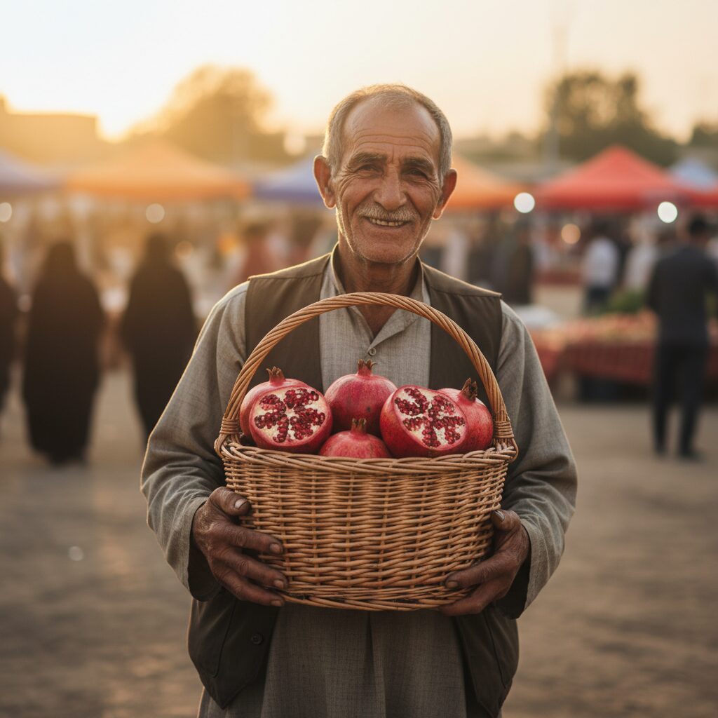 saveh pomegranate festival