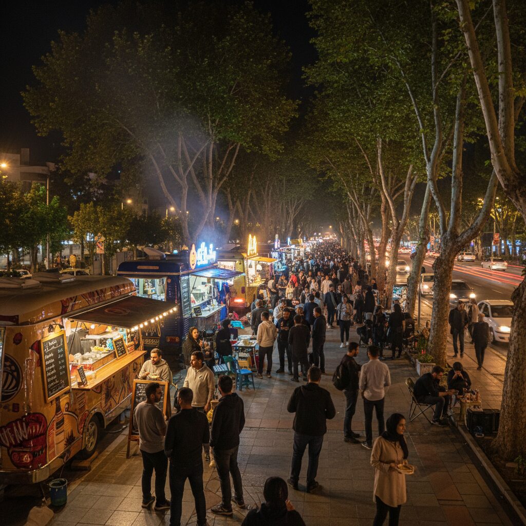 پاتوقهای شبانه شیراز | راهنمای شکم گردی از چمران تا قرآن 3 پاتوقهای شبانه شیراز