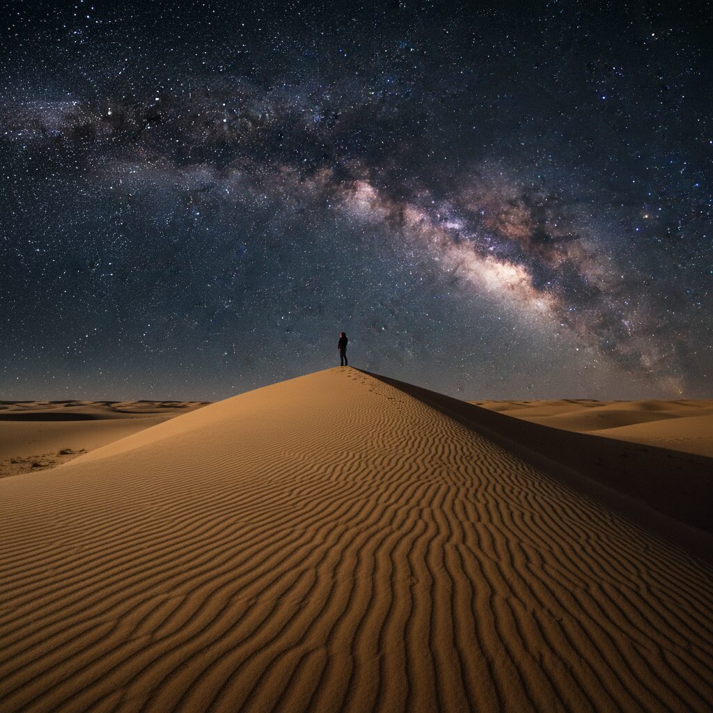 رصد ستارگان در کویر مصر | چرا این مکان بهترین انتخاب است؟ 1 stargazing in mesr desert