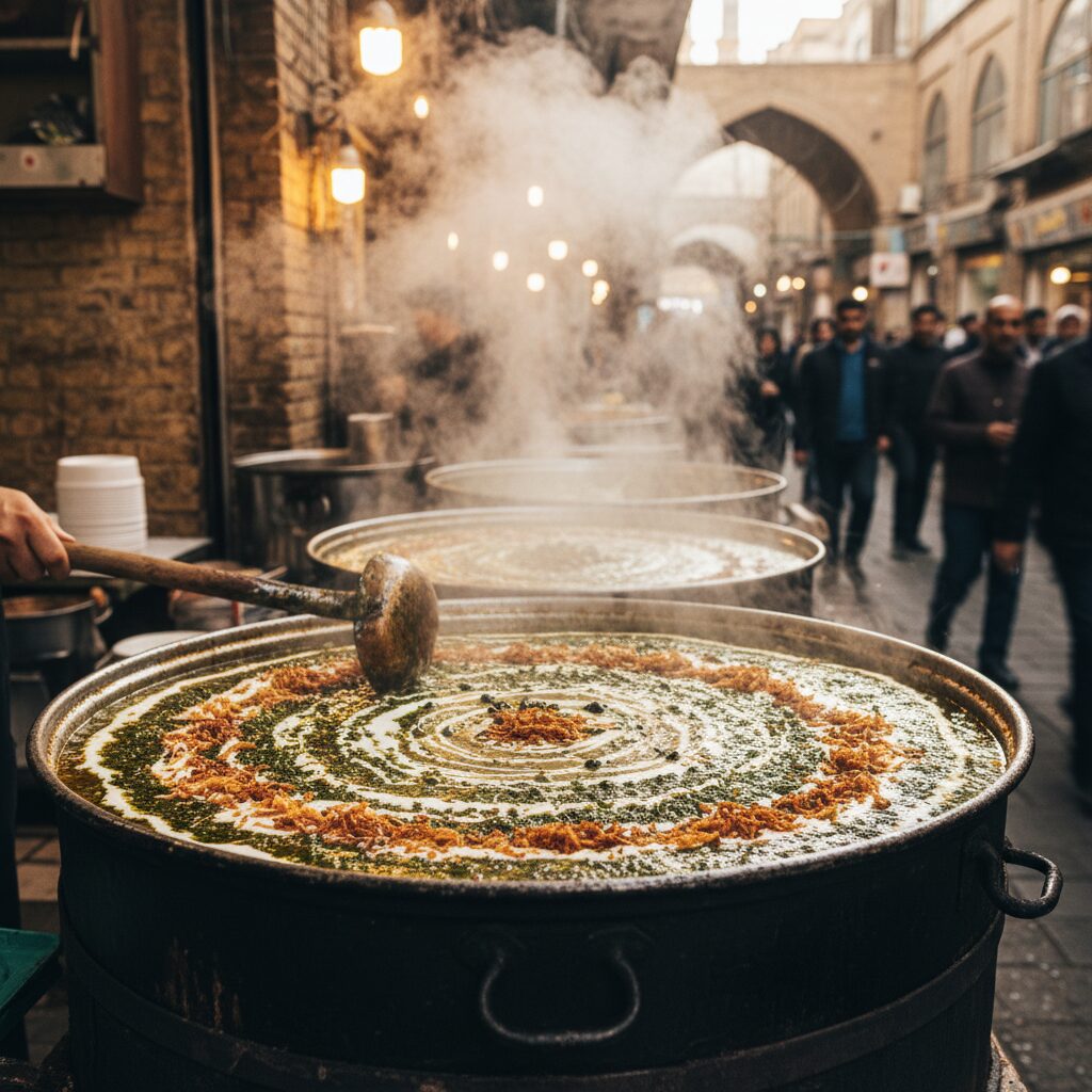 خوراکی‌های خیابانی تجریش