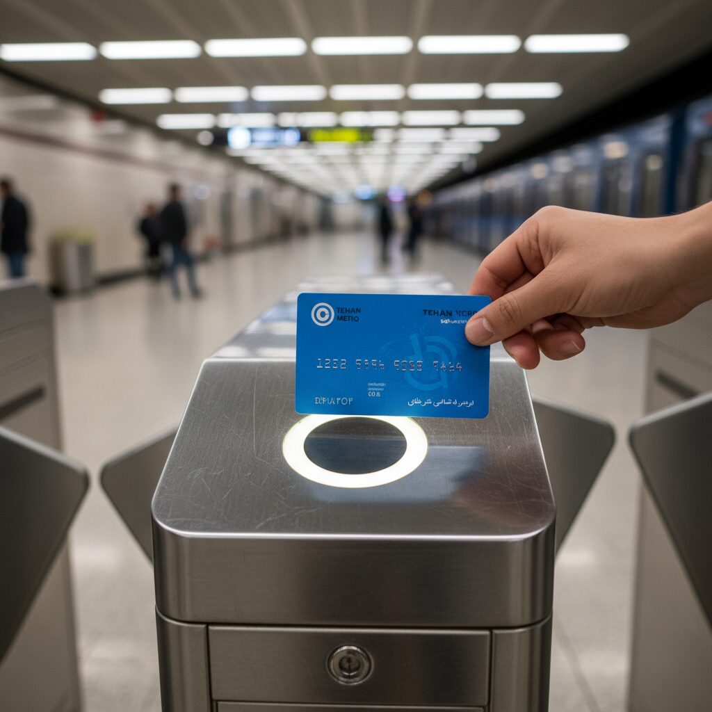 بلیط مترو تهران