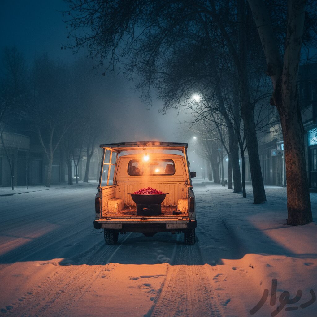 لبو و باقالی داغ در تهران