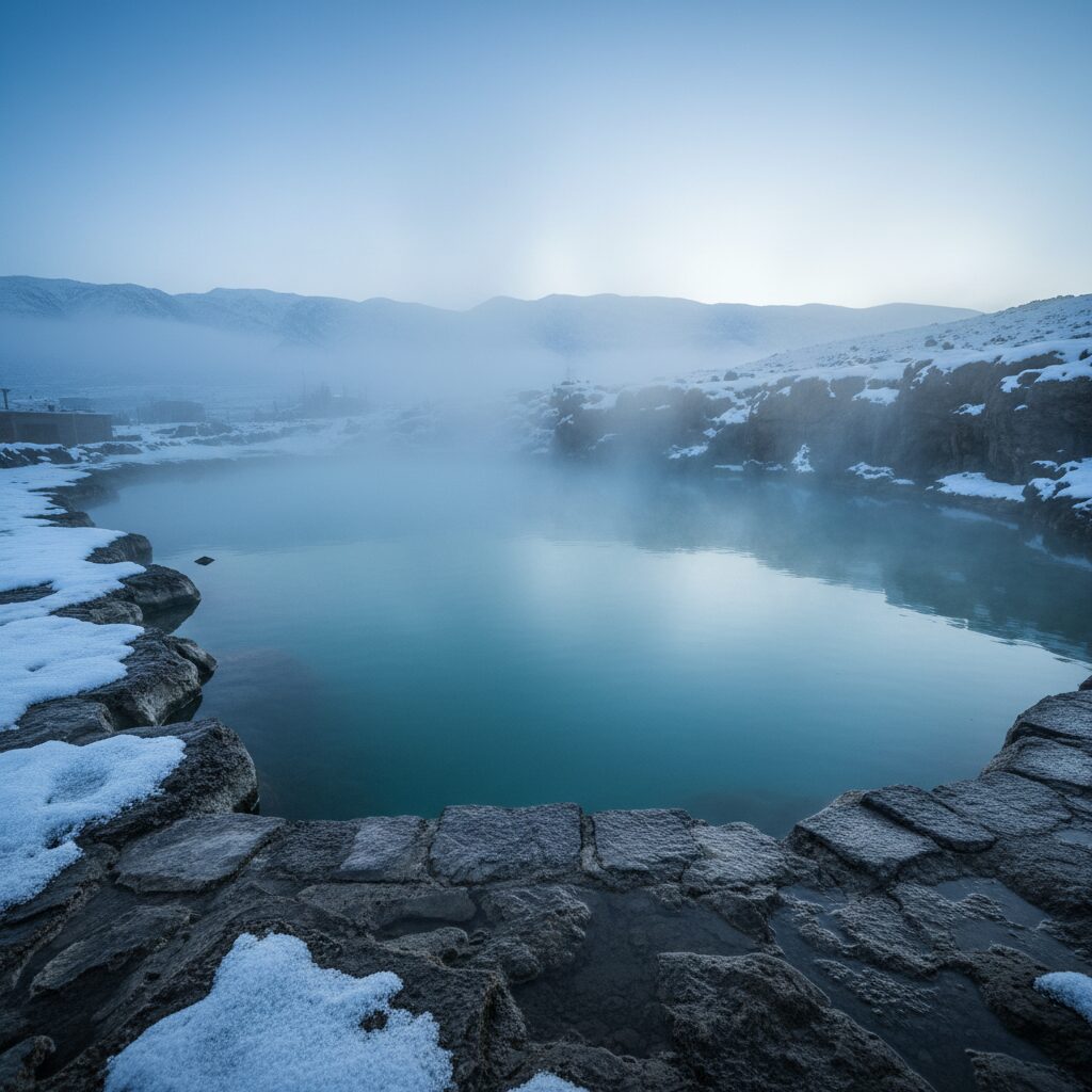 travel to mahallat in winter