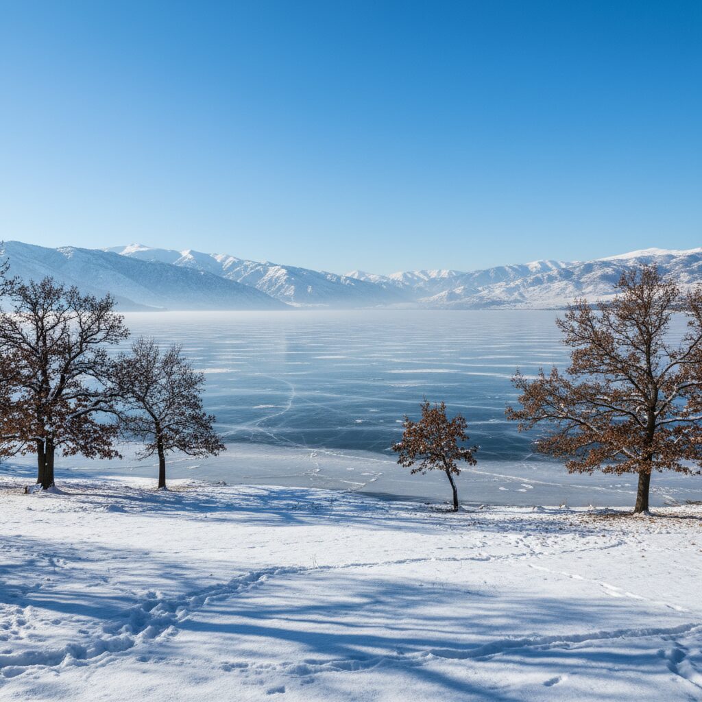 مریوان در زمستان: راهنمای سفر به سرزمین دریاچه یخ‌زده زریوار