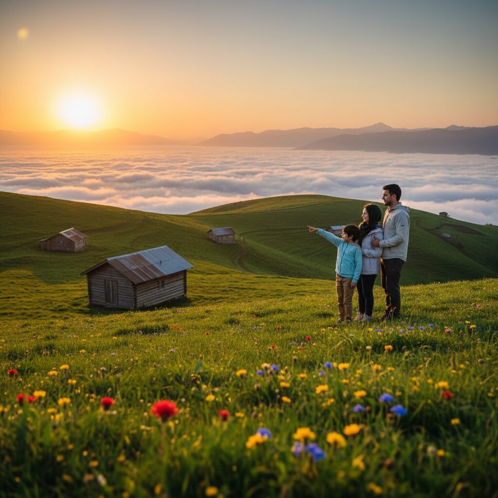 بهترین مقاصد طبیعت گردی ایران برای سفر با کودکان