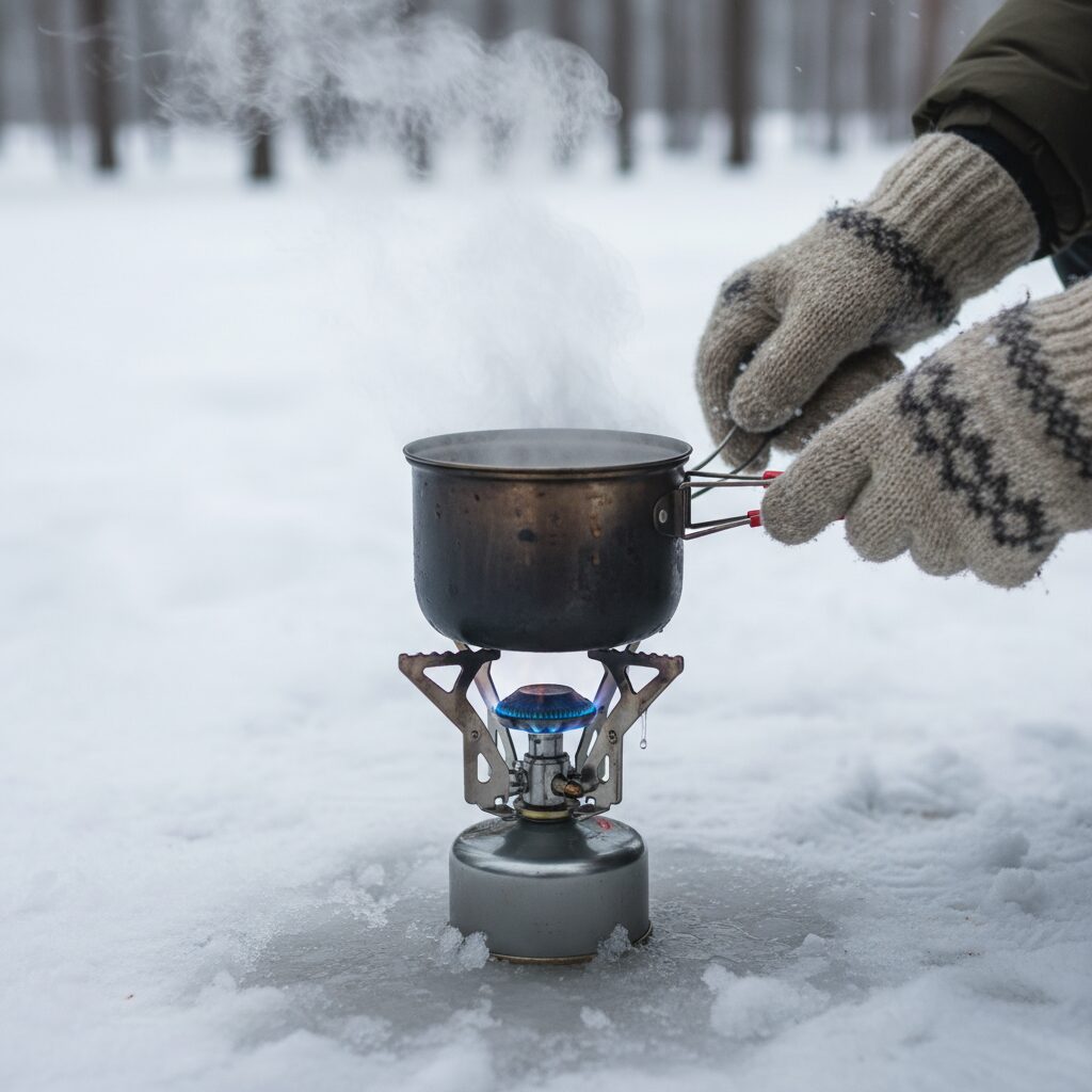کمپینگ زمستانی در ارسباران