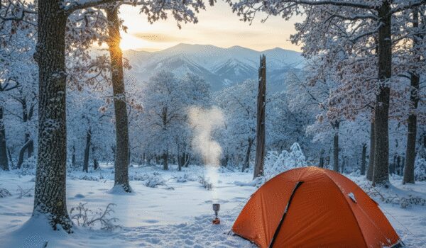 winter camping in arasbaran