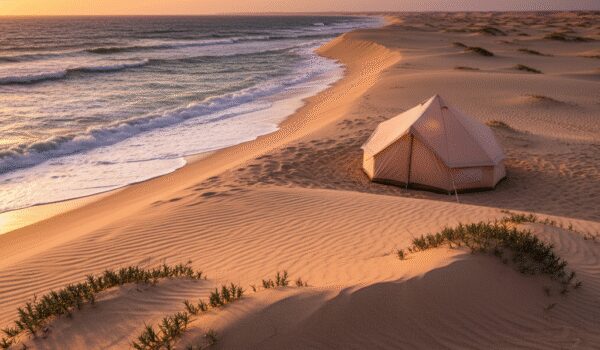 راهنمای جامع کمپینگ در سواحل جنوب ایران برای زمستان