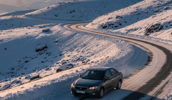 رانندگی در جاده های برفی و زمستان یک سفر ایمن با این نکات طلایی