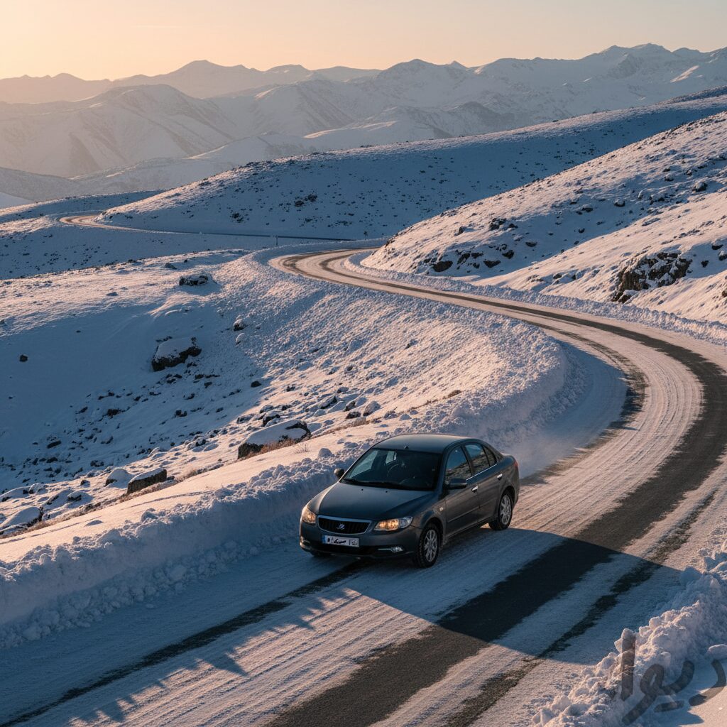 رانندگی در جاده های برفی و زمستان یک سفر ایمن با این نکات طلایی