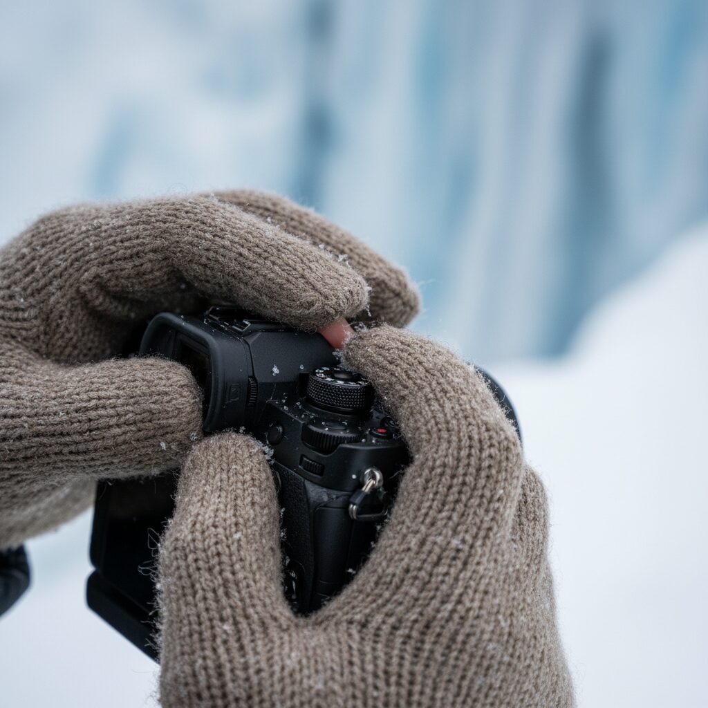 عکاسی از آبشارهای یخی