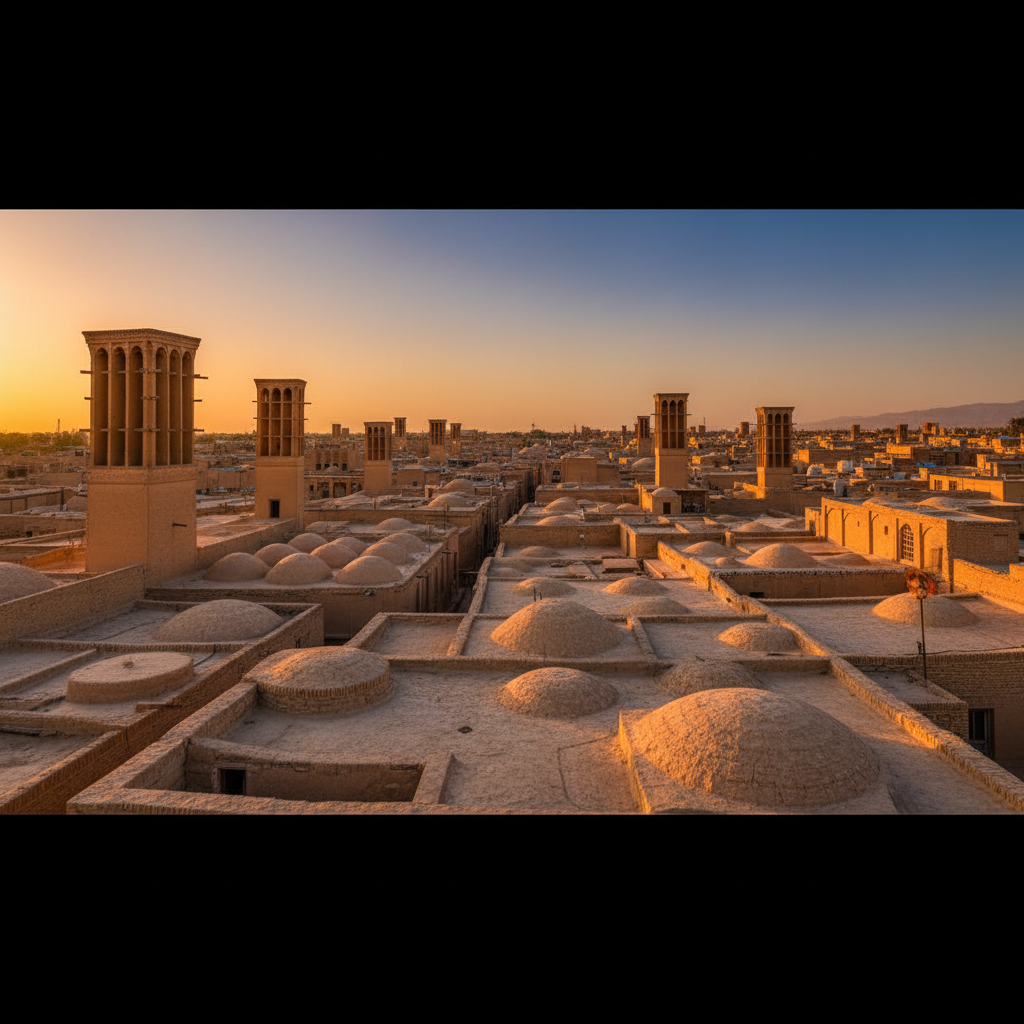 راهنمای کامل پیاده روی و کشف جاهای دیدنی در قلب بافت تاریخی یزد