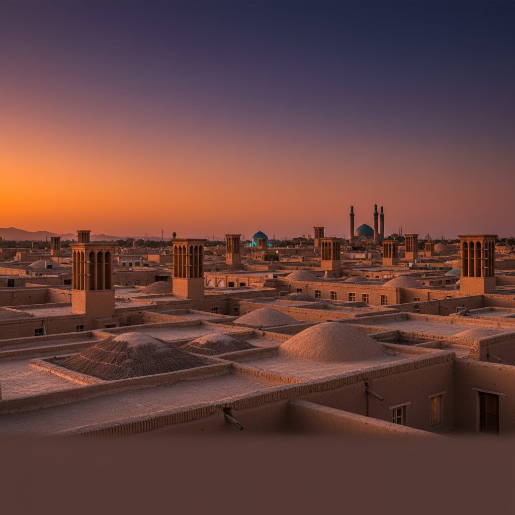 معماری کاشان و یزد